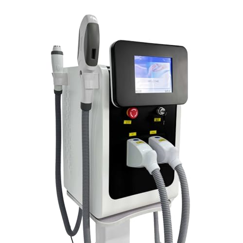 Máquina de Depilación Láser de Diodo OPT IPL 3 en 1, Láser de Picosegundos Portátil Para Eliminar Tatuajes, Reducir Arrugas y Antienvejecimiento, Aparato de Belleza Profesional