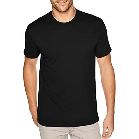 Next Level Men's Sueded Crew 2XL BLACK Cover