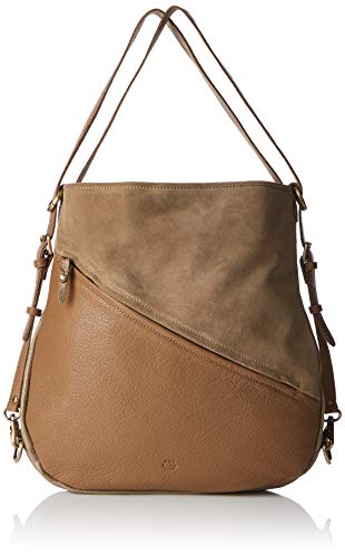 Preisvergleich Produktbild Mila Louise Damen Pacome Rucksackhandtasche, Grau (Sarazin), 8x36x37 centimeters
