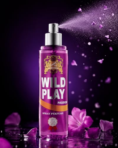 Image of Wildplay Passion 125ml Perfume for Women - Long Lasting Multi-Fragrance Spray, Floral Fruity Sweet Notes, Premium Feminine Scent for Daily Wear, Office & Special Occasions