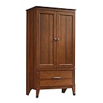 Sauder Carson Forge Armoire, Washington Cherry finish