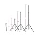 Safstar Photography Studio Video Day Light Umbrella Continuous Lighting Kit Photo Model Portraits Shooting Lights Set of 2