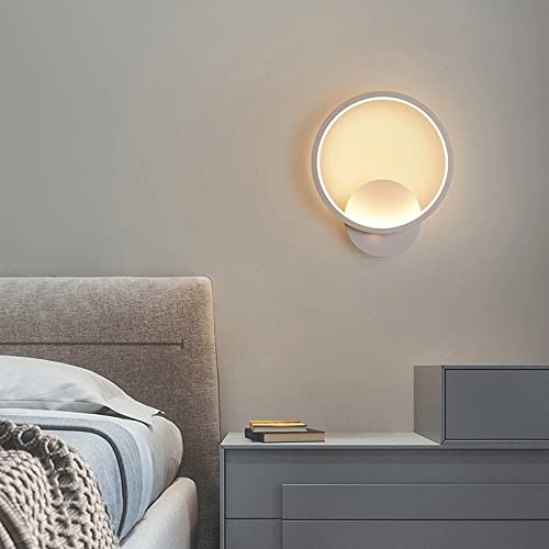 Luces de pared interiores LED modernas y apliques de pared de hierro para el pasillo 4