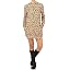 Nightgown:skull Leopard Print:tan/Black