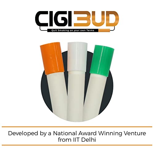 Image of Cigibud filters |Nanoclean Technology Reusable anti smoking filters|stoptar filters|filters to quit smoking|tar reduction filters|smoking accessories|Reduce tar and smoke|As Seen on Shark Tank - Combo of Orange Color - Pack of 3 - 90 Filters, White Color - Pack of 2 - 60 Filters, Green Color - Pack of 1 - 30 Filters