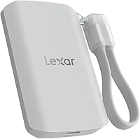 Vista 10 de Lexar 2TB Armor 700 SSD portátil, hasta 2000MB/s, USB 3.2 Gen 2x2, resistente, con resistencia al agua y al polvo IP66, compatible con iPhone 15/16