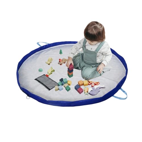 Bolsas de almacenamiento para juguetes, bolsas de almacenamiento de juguetes | Bolsas de almacenamiento plegables Organizador de juguetes,Contenedor plegable para rompecabezas Juego de mesa de bloques