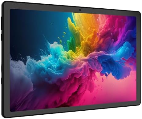 Tablet 10 Inch Android Tablets 10GB RAM + 64GB ROM Octa-Core 5000mAh 1280 x 800 HD Touch Screen 5MP + 8MP HD Camera Bluetooth 5.3 Tablet PC (Black)
