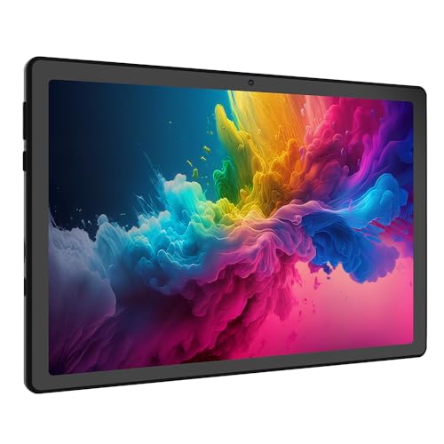 MUISOO Tablet 10 Inch Android Tablets 10GB RAM + 64GB ROM Octa-Core 5000mAh 1280 x 800 HD Touch Screen 5MP + 8MP HD Camera Bluetooth 5.3 Tablet PC (Black)
