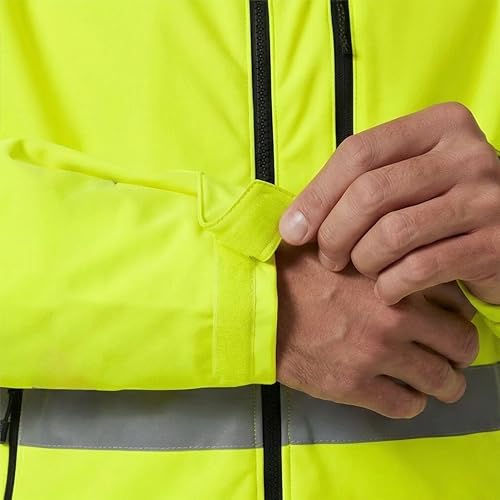 Image of Men's Work Suit Insulated Softshell Jacket & Bib Pants Set - Breathable Water-Resistant Coat with 4-Way Stretch