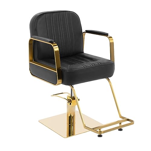 Onof Sillón Barber Premium con Bomba Hidráulica y Base...