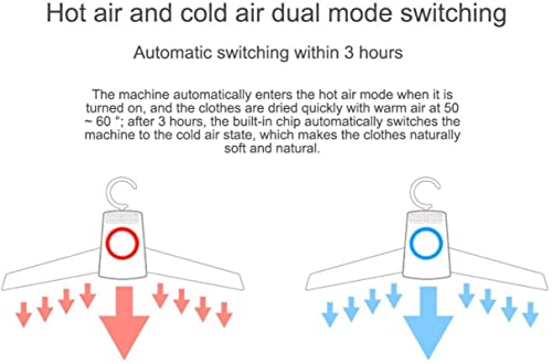 Hanger Elektrische Droger Draagbare Huishoudelijke Warme Kleding Shose Luchtdroger, Klein Schoeisel Sneldrogend Rek, Hot & Cool Koude Lucht Droogmachine Voor Thuis Reizen - Image 4