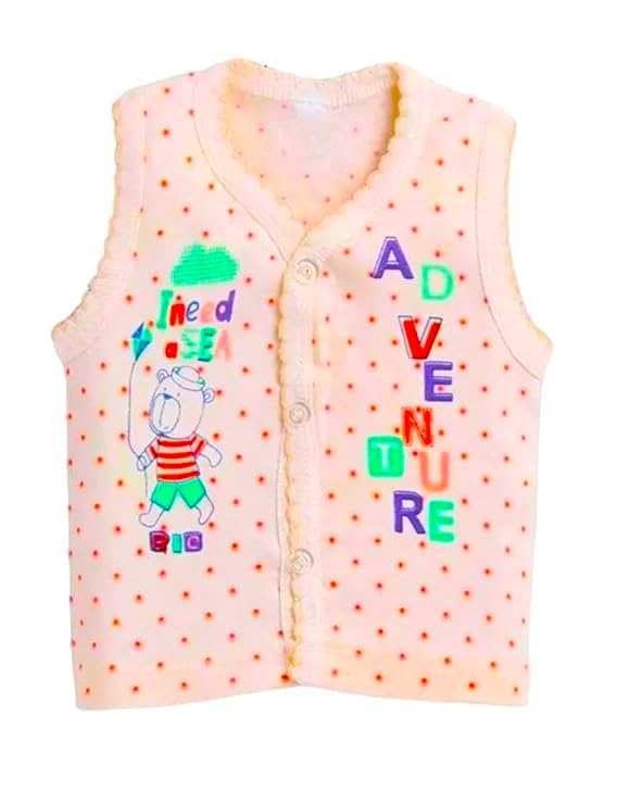 Image of Shyamcollections Jhabla T-Shirt with Pyjama Pant Dress Set of 3 Baby Boy Girl 100% Cotton Vests Full Sleeves Infant Toddler New Born Baby Clothes Size