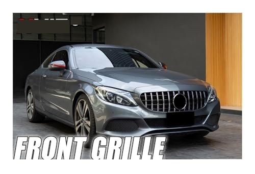 Calandre avant Benz Classe C W205 résistant aux impacts | Grille capot