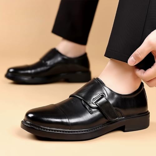 Shoes Dress Oxford for Men Designer Men Dress Shoes Pointed Toe Men Shoes Business Slip on Men Moccasins Luxury Office Oxford Shoes Non Slip Walking2