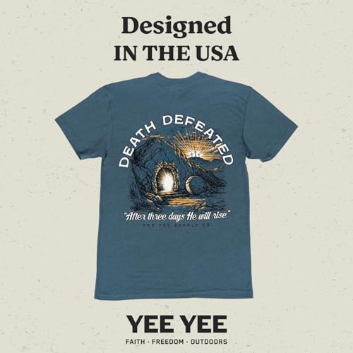 Image of Yee Yee Apparel Christian Faith Graphic Tee Shirt - Men's Christian Graphic Tees and Short Sleeve Shirts