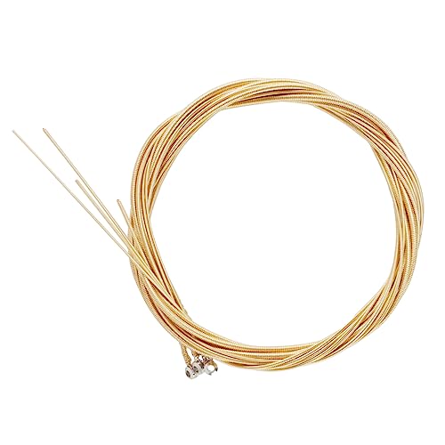 Abaodam 1 Set Professional Electric Bass Strings String Acoustic Bass Replacement Parts for Enhanced Sound and Durability