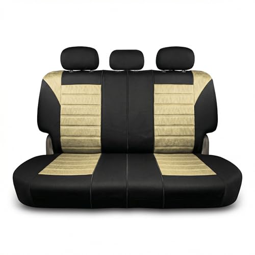 FH Group Automotive Car Seat Covers Front Set Premium 3D Air Mesh Front Seat Covers Airbag Compatible Universal Fit Interior Accessories for Cars Trucks and SUVs - Beige product thumbnail 11