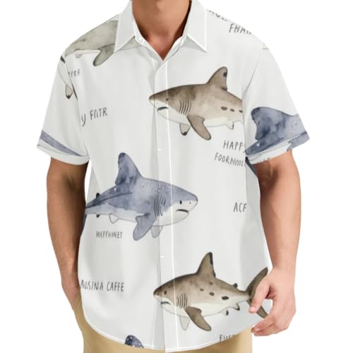 Chemises à manches courtes homme business Sharks S légères et chic