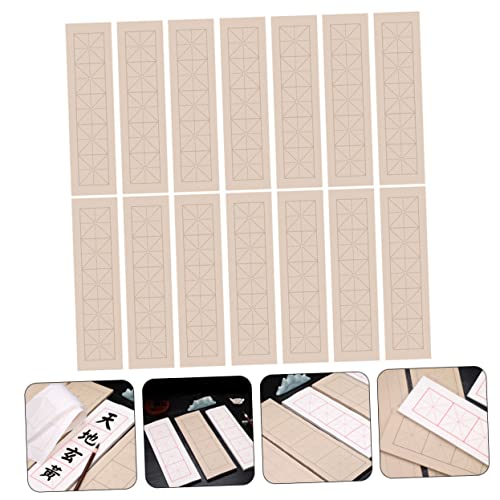 Ciieeo 300 Folhas Adesivos De Cópia Papel De Caligrafia Chinesa Grade De Prática De Caligrafia Papel