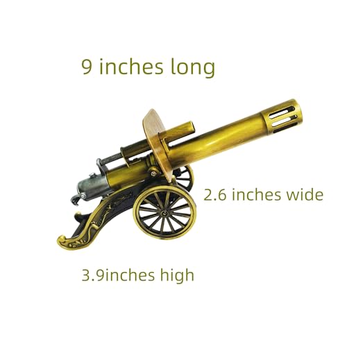 DSQSTMR Firecracker Cannon Mini That Shoots Fire Crackers Firework Cannon Model Small Desktop Ornament - Thumbnail 6