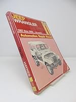 Jeep Wrangler Automotive Repair Manual/All Jeep Wrangler Models 1987 Through 1992 1850107777 Book Cover