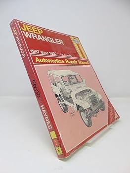 Paperback Jeep Wrangler Automotive Repair Manual/All Jeep Wrangler Models 1987 Through 1992 Book