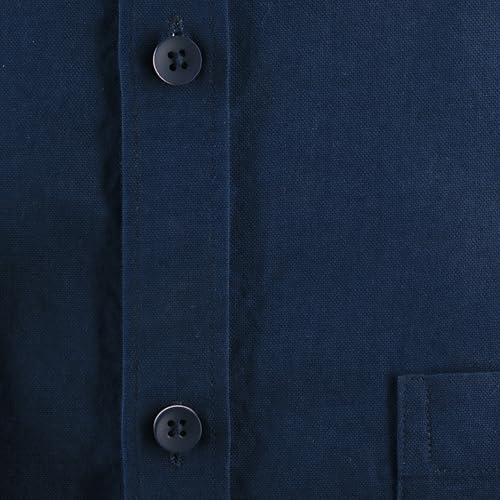 Image of 7-DAYS Men's 100% Cotton Full Sleeve Shirt for Men | Premium Plain Shirt | Tailored Fit (Between Slim & Regular) | Stylish Office & Casual Wear | with Pocket