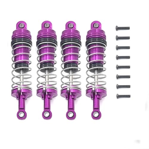 Amortisseur hydraulique Wltoys contre les vibrations de votre buggy RC 144001 violet