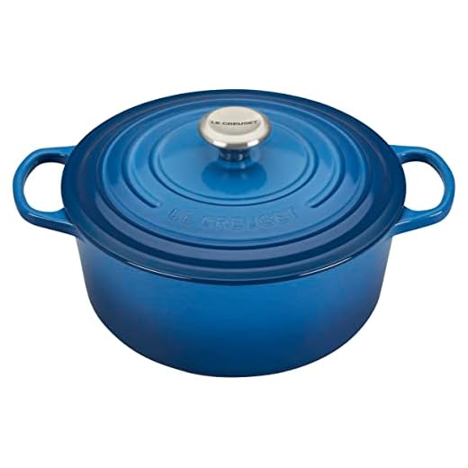 Le Creuset Signature gjutjärnsbrännare med lock, Ø 18 cm, rund, passar alla spis och induktion, volym: 1,8 l