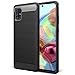 Produktbild Conie TPU Hülle für Samsung Galaxy A71, Rückschale Cover wasserabweisend Anti-Fingerprint, Galaxy A71 Case, Schwarz
