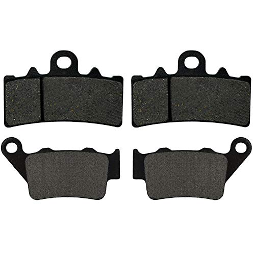 Motorcycle Front Rear Brake Pads FOR FOR B-M-W G 310R G310R G 310 R 17-18 G310 GS G310GS G 310 GS 2017 2018 C400X C 400 X 2018 (Color : Front Rear 2 Pairs)