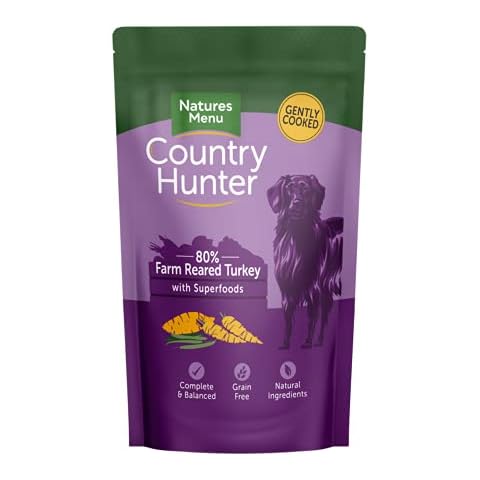 Country Hunter Turkey Dog Food Pouches Cover