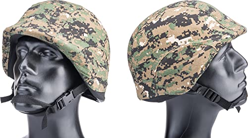 Evike Airsoft - Matrix Milsim Tactical Style Enhanced Pasgt Headpro Cover (Color: Digital Woodland) #TOP1