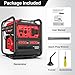 PowerSmart 4300-Watt Portable Generator with Inverter Technology, 30 Amp for Home Use and Emergency Backup