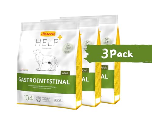 Josera Help Dog | Gastrointestinal 3x900g Trockenfutter | Sparpaket | Hundefutter