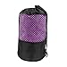 Zxpjkyu Yoga Towel Yoga Mat Towel Equipment Comfortable with Mesh Bag Non Slip Grip Absorbent Microfiber for Pilates, Violet