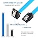 immagine 4Ziyituod Scheda SATA Non Raid, PCIe SATA III 4 Porte Adattatore Scheda con 4 Cavi SATA, 6 Gbps SATA Controller PCIe Card con Staffa a Basso Profilo, Supporta 4 dispositivi SATA 3.0(SA3014)