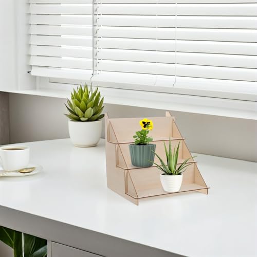 Support à plantes de bureau pour gagner de la place avec étagère multicouche