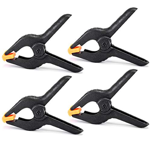 Asudaro - Set di 4 morsetti per sfondo