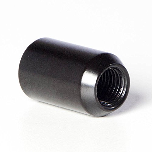 Circuit Performance Tuner Key Acorn Lug Nuts Black 12x1.5 Forged Steel (20pc + Tool)