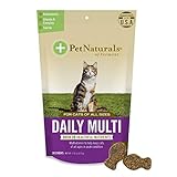 PET NATURALS - Daily Multi for Cats, Daily Multivitamin Formula with Taurine, Arginine & Biotin, 30 Fish Flavored Chews, 1.32 Ounce (Pack of 1)