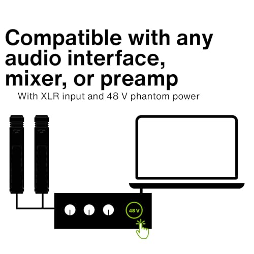 Image of Lewitt LCT-140-AIR Stereo Matched Pair XLR Microphone