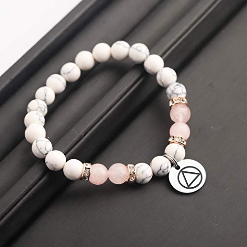 TIIMG Sobriety Gift Addiction Recovery Gift Recovery NA Gift AA Alcoholics Anonymous Birthday Gift Sober Beaded Bracelet New Beginnings Gift2