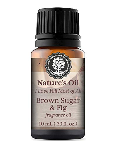 Brown Sugar & Fig Fragrance Oil 10ml for Autumn Diffuser Oils, Making Soap
