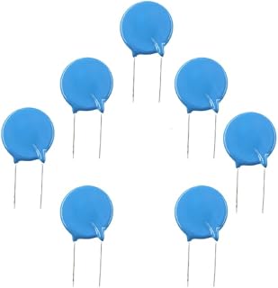 YJQHODY Varistores de Disco de 10 Uds. De diámetro 7/10/14mm, Resistencia dependiente del Voltaje 561K/101K/121K/821K/331K, Voltaje del varistor de óxido metálico(10mm*431)