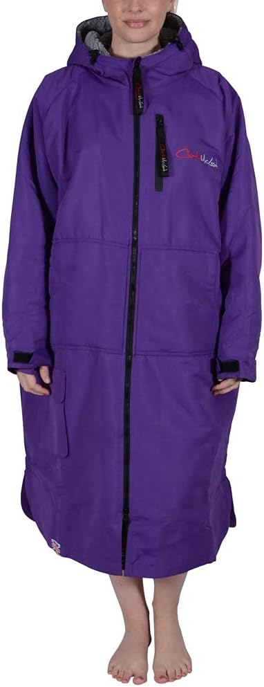 Charlie McLeod Long Length Sports Cloak Purple/Grey Children's age 11/13yrs