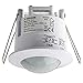 Price comparison product image SEBSON PIR Sensor Indoor, Ceiling Flush Mounted, Infrared Motion Sensor, LED Suitable, Range 6m / 360°, max. 1200/300W, IP20, 3-Wire, White