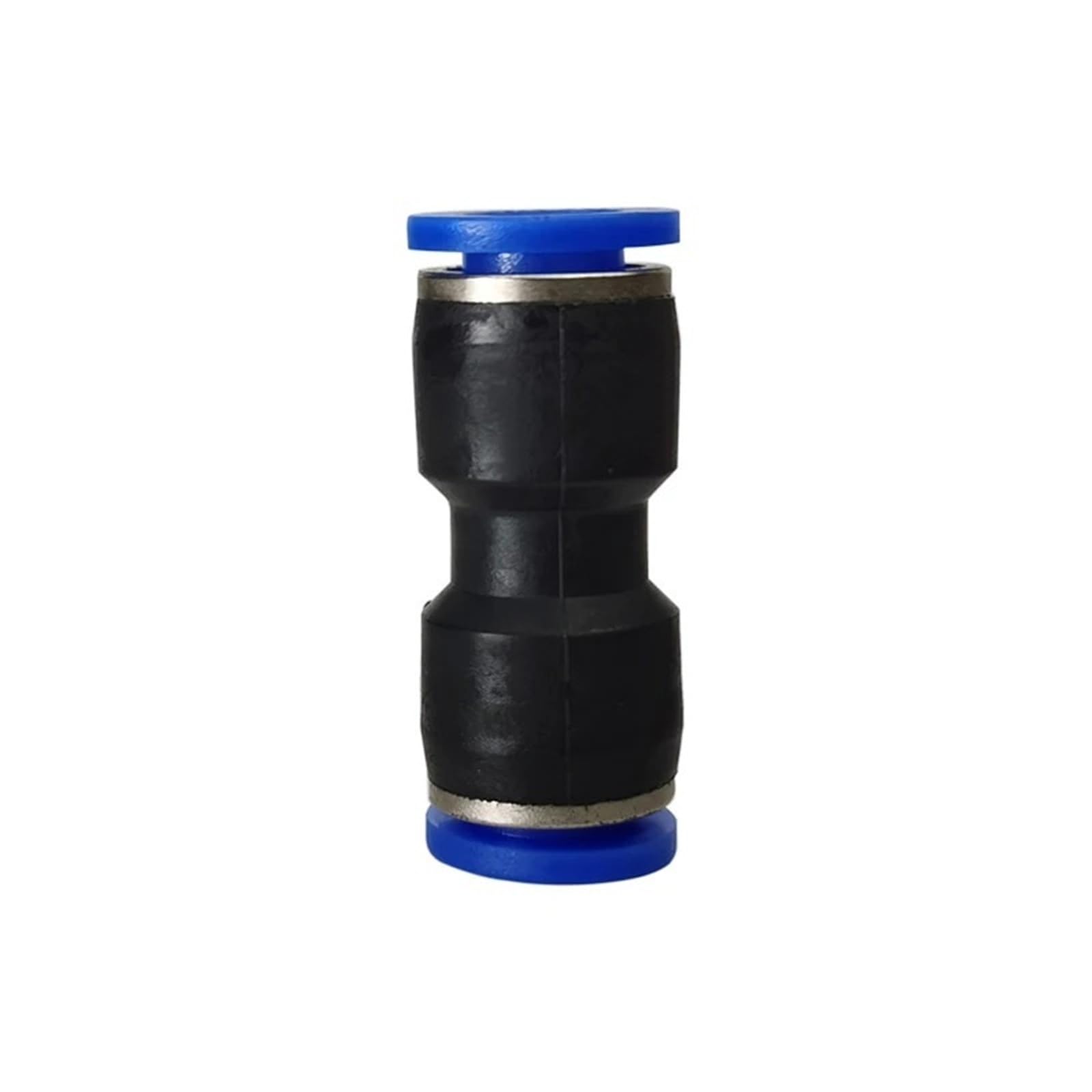 Conector neumático de gas para manguera de poliuretano de 8mm y racores rápidos de plástico