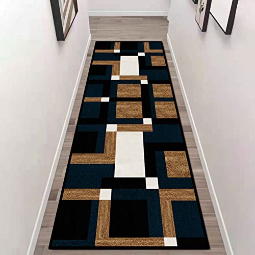 KOOBS Entrada Felpudos Moqueta Corredor Alfombras De Pasillo Largo Alfombras Cocina,Antideslizante-Lavable a máquina-para Pasillo,Cocina,Entrada